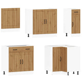11 Piece Kitchen Cabinet Set "Lucca" Artisan Oak Engineered Wood 3314930