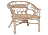 Stacking Chair Natural 60 x 60 x 81 cm Rattan 42033212