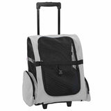 Pet Trolley 3-in-1 Design Grey 48x32x cm Oxford Fabric 42007373