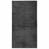 Rug IZA Short Pile Scandinavian Look Anthracite 80x150 cm 375426