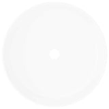 Basin Round Ceramic White 40x15 cm 142342