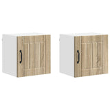 Wall Cabinet LUCCA 2 pcs Sonoma Oak 40 x 31 x 40 cm 884879
