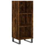 Highboard Smoked Oak 34.5x34x180 cm Engineered Wood 3199006