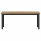 Bench Artisian Oak 110 x 35 x 45 cm Engineered Wood 892601
