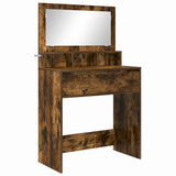 Bedroom Dressing Tables Smoked Oak 80 x 39.6 x 135 cm 888982