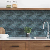 Decorative Stickers 50 pcs Blue Green 29 x 21 cm 42021241