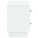 Bathroom Sink Cabinet EDE White 82 x 41x 59 cm Engineered Wood 895915
