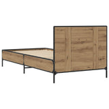 Bed Frame with Headboard Artisian Oak 80 x 200 cm 8009112