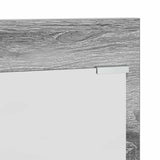 Wall-Mounted Coat Rack with Shelf Grey Sonoma 70 x 10 x 90 cm 874528