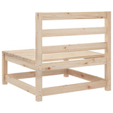 8 Piece Garden Sofa Set Solid Wood Pine 3299500