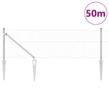 Welded Wire Fence with Spikes 50 x 0.6 m 3353405