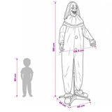 Halloween Scary Clown SPOOKA Yellow and Blue 126.5 x 180 cm 42048673