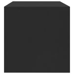 TV Cabinet Black 120x40x40 cm Engineered Wood 800037