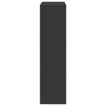 Bookcase Black 100x33x125.5 cm Engineered Wood 3309331