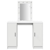 Dressing Table White 102 x 33 x 135 cm Engineered Wood 865181