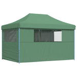 Foldable Party Tent Pop-Up with 4 Sidewalls Green 4005024