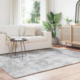 Shaggy Rug High Pile NAVARRA Silver Grey 160x230 cm Polyester 4102844