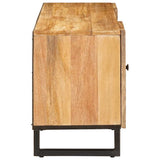 TV Cabinet with Drawer Brown 105 x 33 x 46 cm Solid Mango Wood 4018058