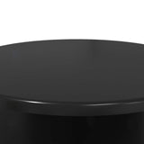 Plant Stand 2 pcs Black 40 x 40 x 40 cm Engineered Wood 899727