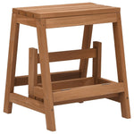 Foldable Step Stool Solid Firwood 315299