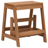 Foldable Step Stool Solid Firwood 315299