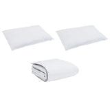 Winter Duvet with Pillow 3 pcs White Down Feather 3376889