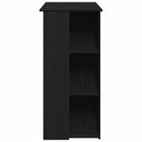 Bar Table Black Oak 102 x 50 x 103.5 cm Engineered Wood 862706