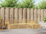 Outdoor Sofa Set 4 pcs White 189.5 x 122.5 x 73 cm 3391629