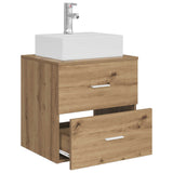 Wall-Mounted Sink Vanity Artisan Oak 49.5 x 41 x 62.5 cm 890285