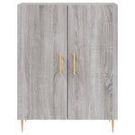 Highboard Grey Sonoma 69.5x34x180 cm Engineered Wood 3199551