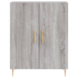 Highboard Grey Sonoma 69.5x34x180 cm Engineered Wood 3199551