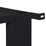 Washing Machine Pedestal Black 64 x 55 x 32.5 cm Steel 42022035