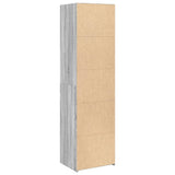 Highboard Grey Sonoma 50x41x185 cm Engineered Wood 3281685