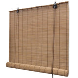 Roller Blind Bamboo 150x160 cm Brown 245812