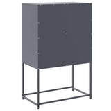 Highboard Anthracite 68.5x38.5x107 cm Steel 846508