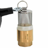 Suction Hose with Brass Connectors Black 1,1" 4 m PVC 151057