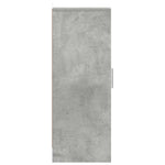 Shoe Cabinet Concrete Grey 32x35x92 cm Engineered Wood 808976