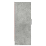 Shoe Cabinet Concrete Grey 32x35x92 cm Engineered Wood 808976