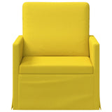 Armchair Light Yellow 70 x 81 x 82 cm Fabric 42041016