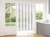 Insect Curtain Chenille Light Grey and White 90 x 200 cm 42034415