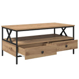 Coffee Table Artisan oak 100 x 51 x 45 cm Engineered wood 874095