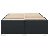 Bed Frame without Mattress Black Full Faux Leather 3284579