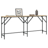 Console Table Sonoma Oak 180x29x75 cm Engineered Wood 837763