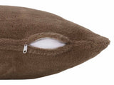 Cushion Cover 12 pcs HEERLEN Light Brown 40 x 80 cm 910212