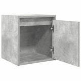 Wall-Mounted Bedside Cabinets 2 pcs Concrete Grey 38x34x40 cm 861236
