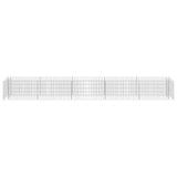 143565 Gabion Raised Bed Galvanised Steel 450x50x50 cm