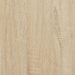 Reception Desk Sonoma Oak 100x50x103.5 cm Engineered Wood 3324162