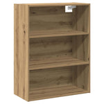 ZNTS Sideboard with Wall Cabinet Artisan Oak Engineered Wood 3329224