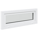 Basement Window RISOR 110x40 cm Tilt 2 Glazing White 4108338