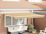 Awning Frame Yellow and Grey 300 x 200 cm 3329559